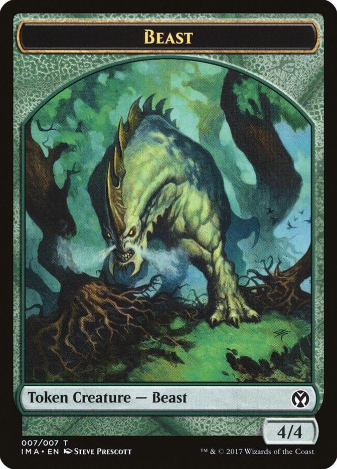 Magic: The Gathering MTG Single Beast [Iconic Masters Tokens]