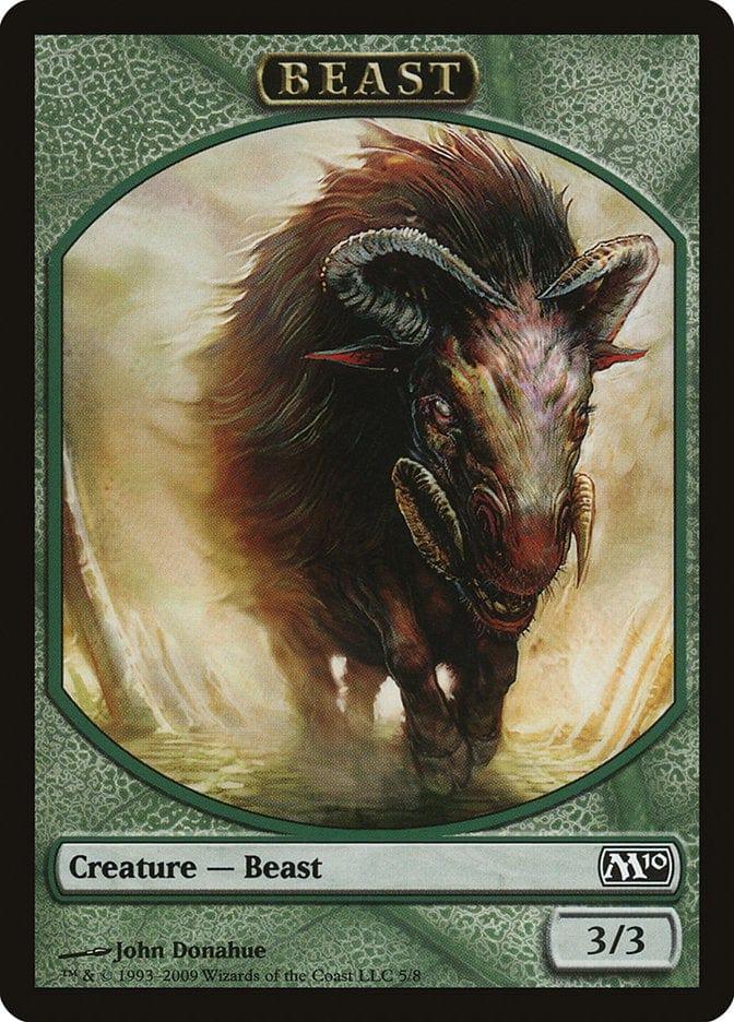 Magic: The Gathering MTG Single Beast [Magic 2010 Tokens]