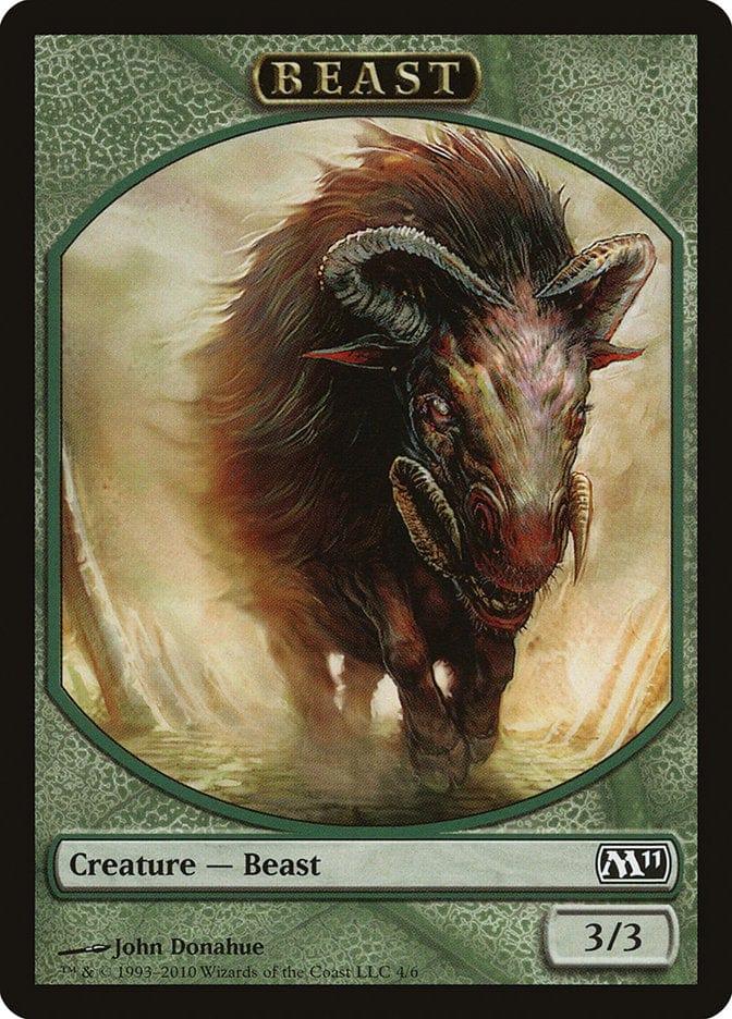 Magic: The Gathering MTG Single Beast [Magic 2011 Tokens]