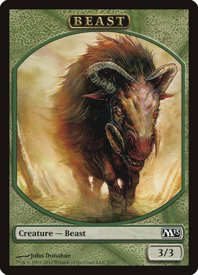 Magic: The Gathering MTG Single Beast [Magic 2013 Tokens]