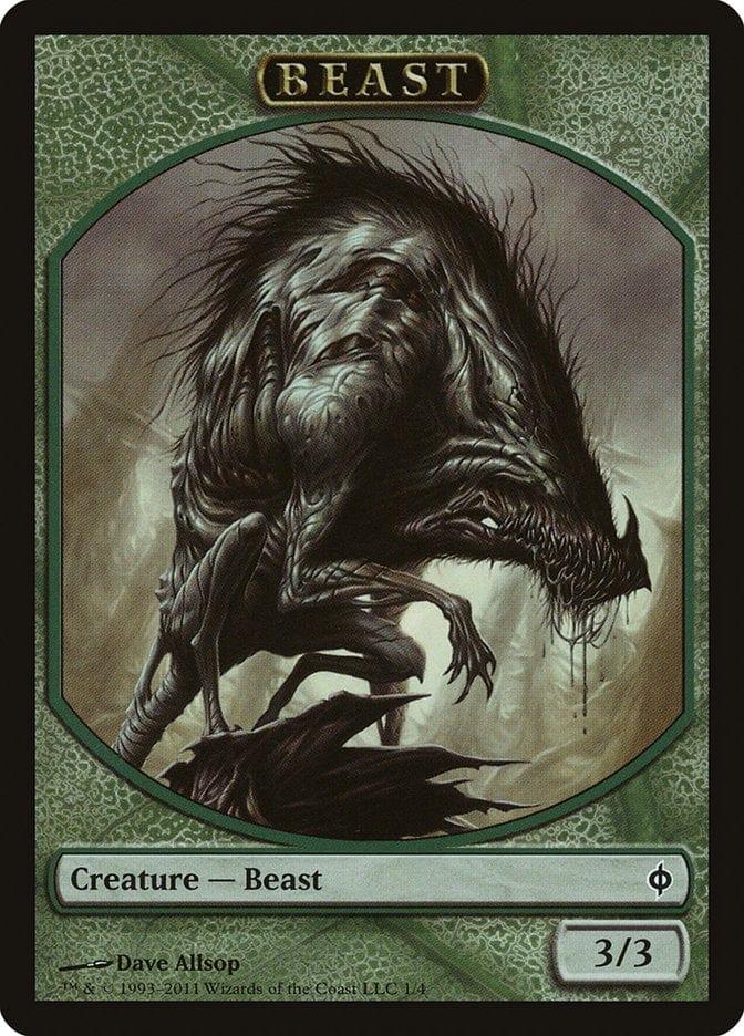 Magic: The Gathering MTG Single Beast [New Phyrexia Tokens]