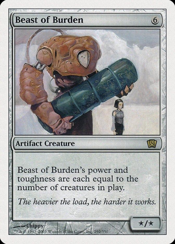 Magic: The Gathering MTG Single Beast of Burden [Eighth Edition]