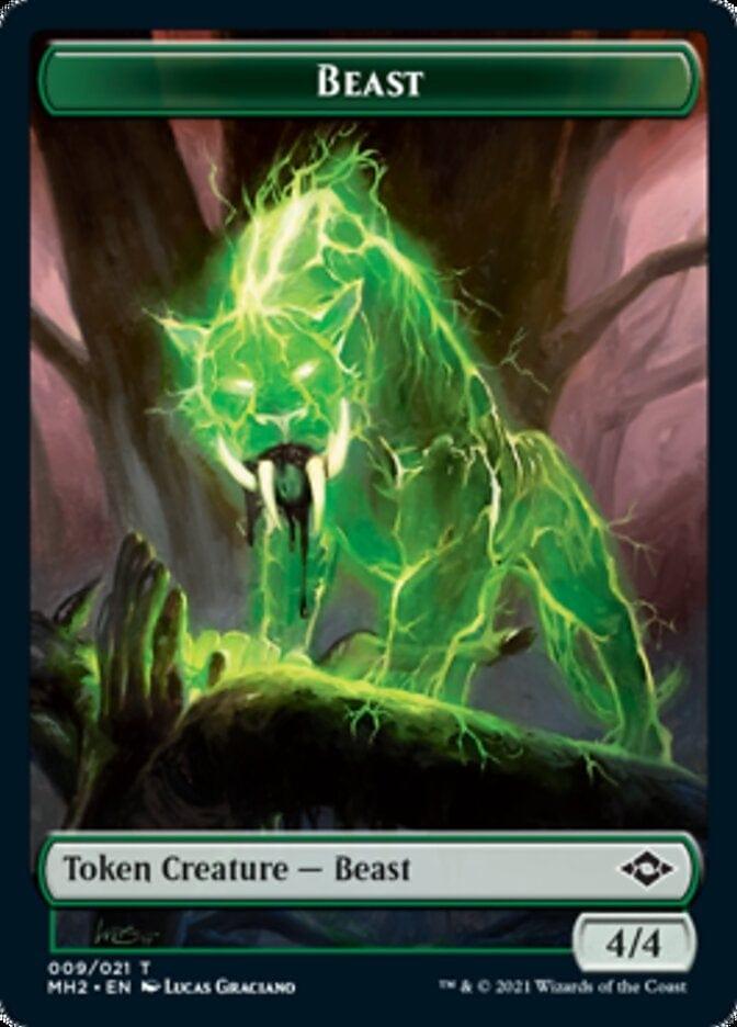 Magic: The Gathering MTG Single Beast Token // Squirrel Token [Modern Horizons 2 Tokens]