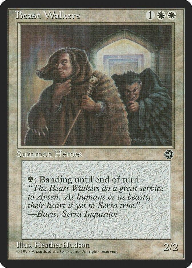 Magic: The Gathering MTG Single Beast Walkers [Homelands]