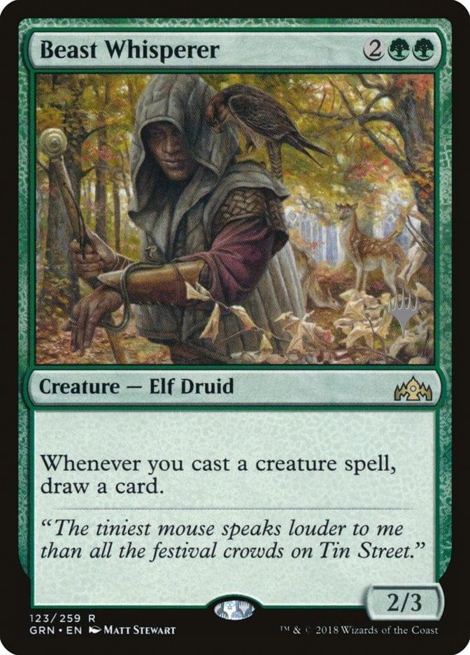 Magic: The Gathering MTG Single Beast Whisperer (Promo Pack) [Guilds of Ravnica Promos]