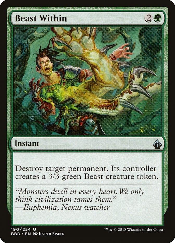 Magic: The Gathering MTG Single Beast Within [Battlebond]