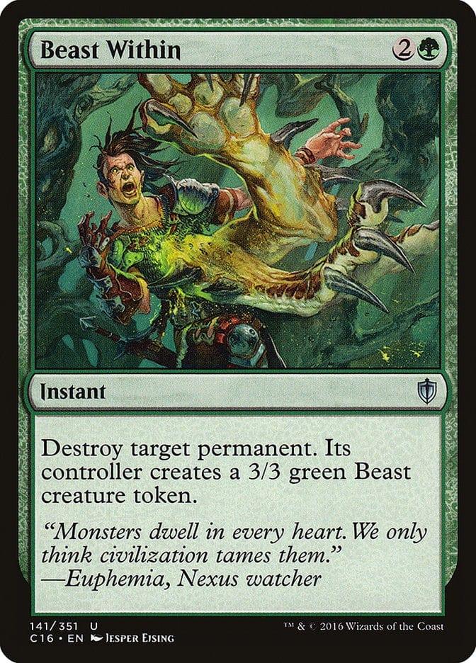 Magic: The Gathering MTG Single Beast Within [Commander 2016]