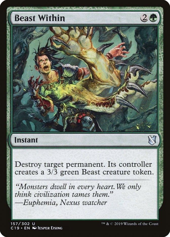 Magic: The Gathering MTG Single Beast Within [Commander 2019]
