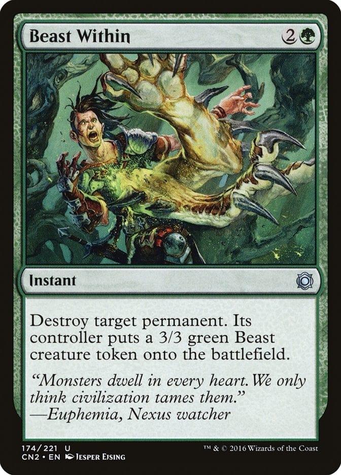 Magic: The Gathering MTG Single Beast Within [Conspiracy: Take the Crown]