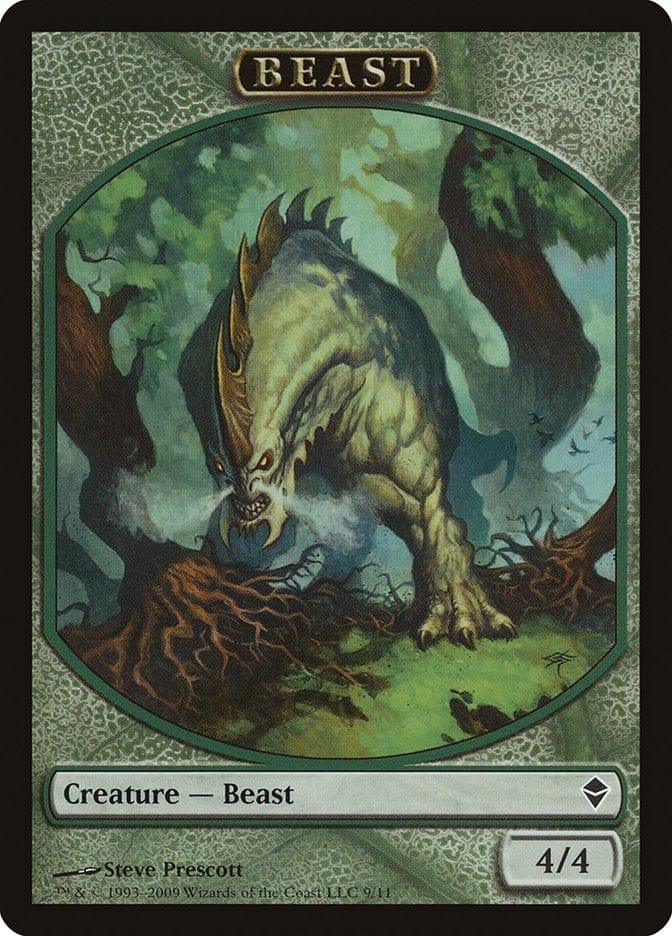 Magic: The Gathering MTG Single Beast [Zendikar Tokens]