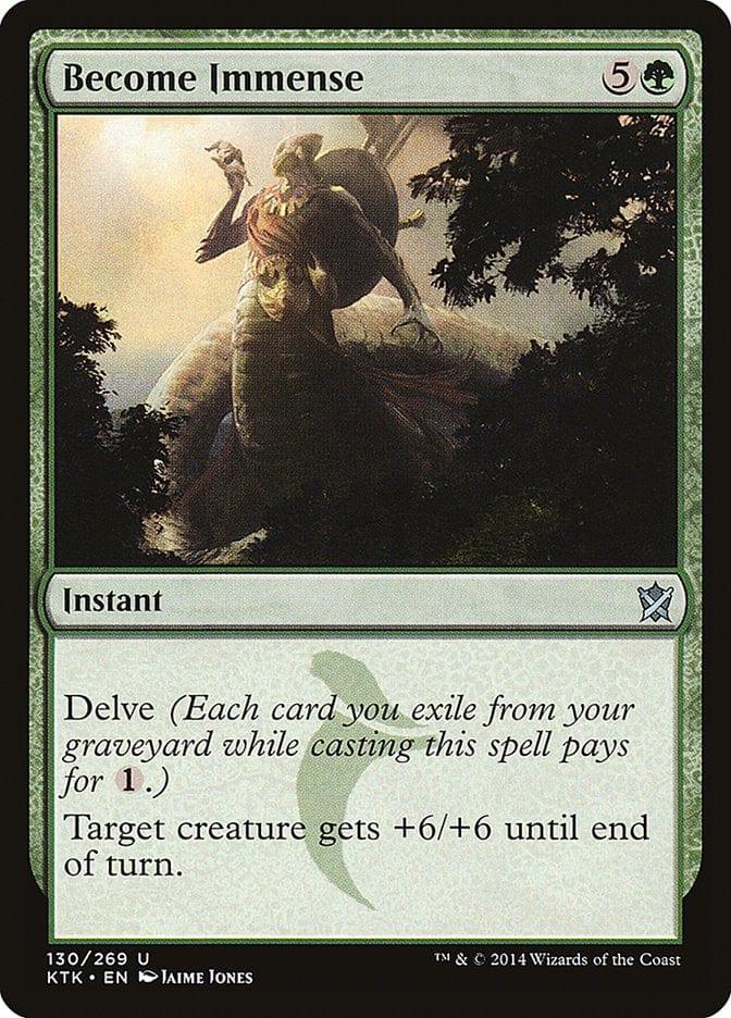 Magic: The Gathering MTG Single Become Immense [Khans of Tarkir]
