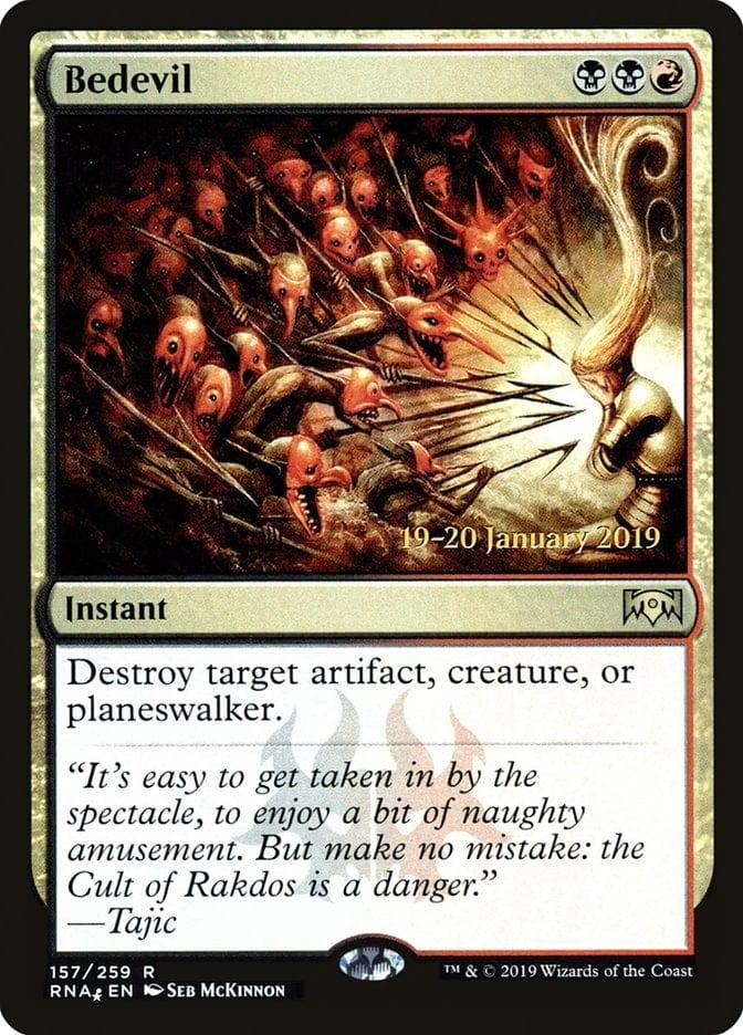 Magic: The Gathering MTG Single Bedevil [Ravnica Allegiance Prerelease Promos]