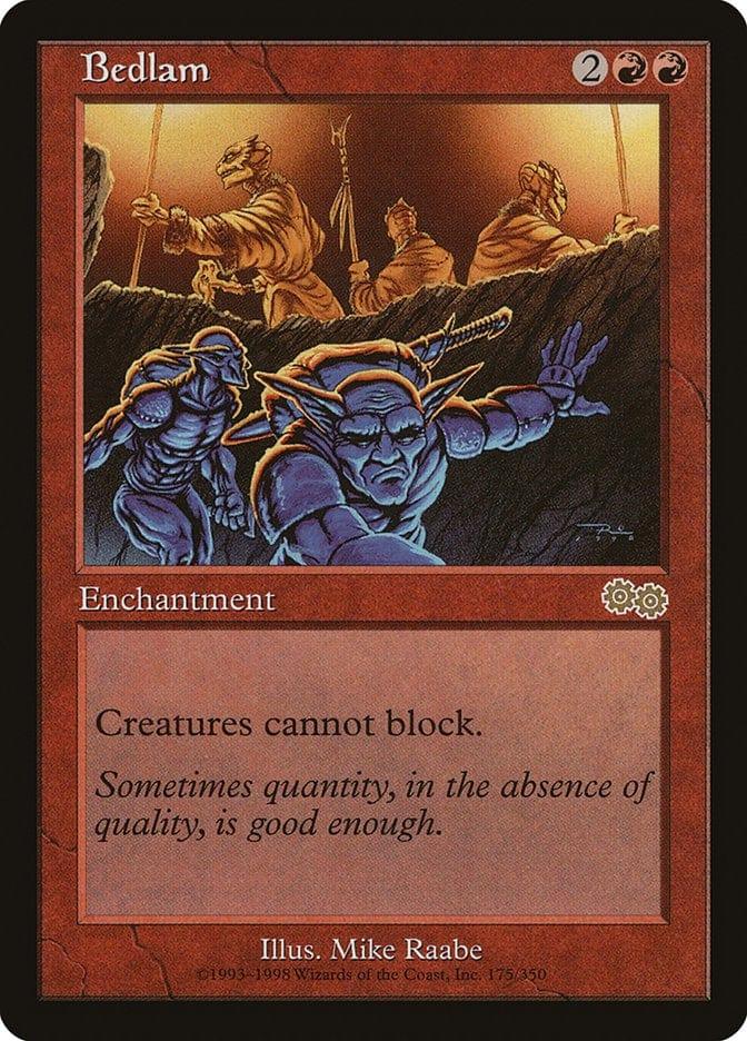 Magic: The Gathering MTG Single Bedlam [Urza's Saga]