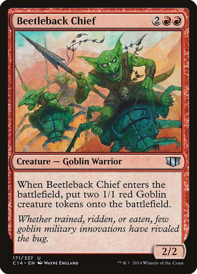 Magic: The Gathering MTG Single Beetleback Chief [Commander 2014]