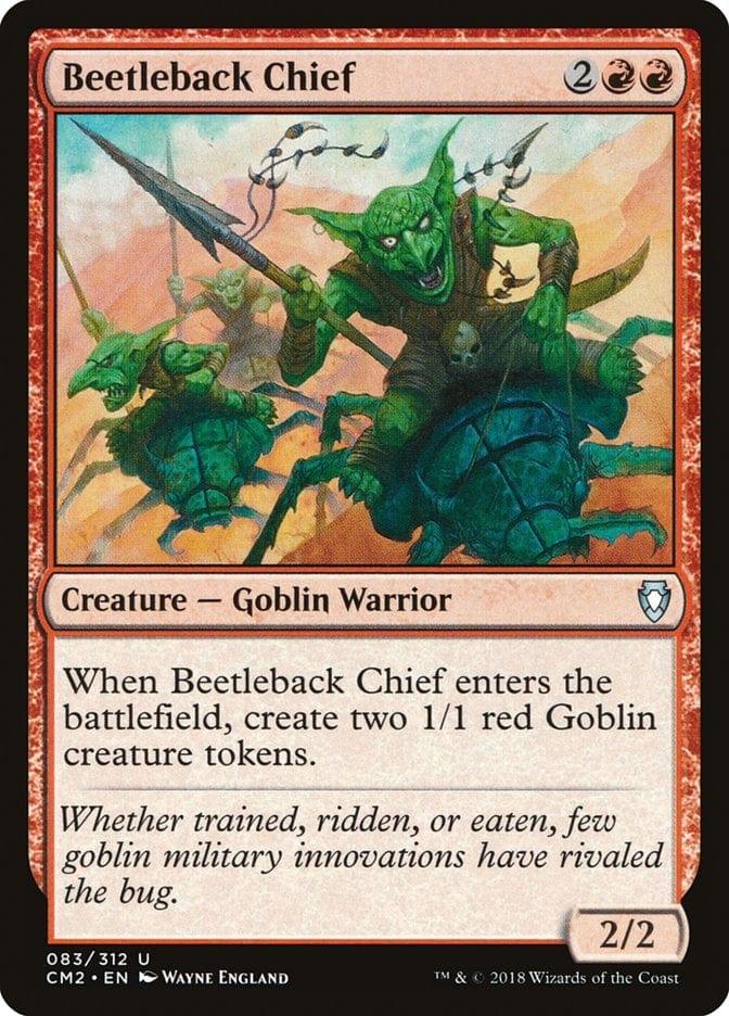 Magic: The Gathering MTG Single Beetleback Chief [Commander Anthology Volume II]