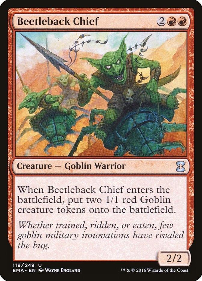 Magic: The Gathering MTG Single Beetleback Chief [Eternal Masters]