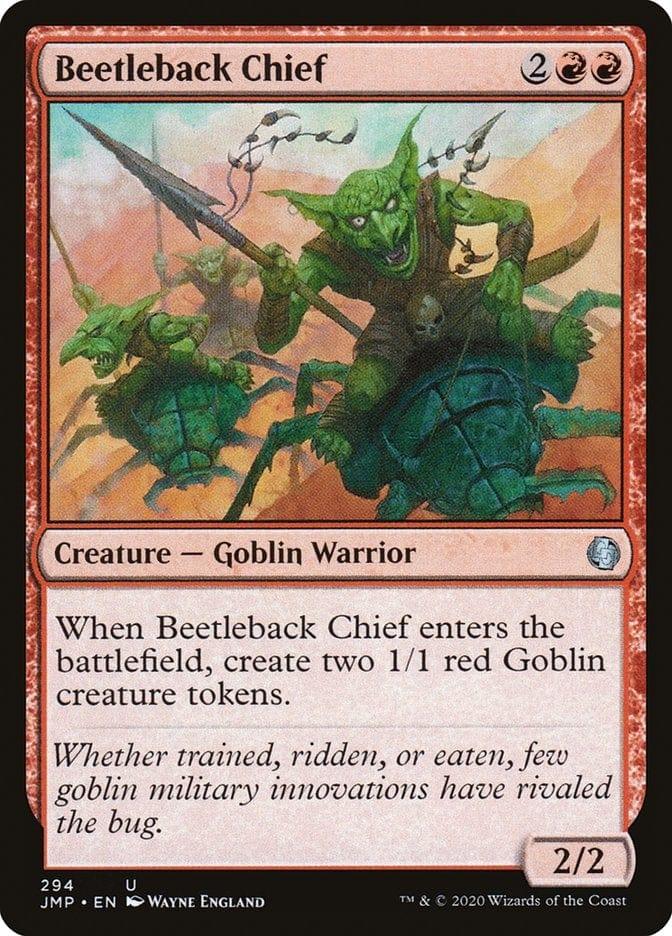 Magic: The Gathering MTG Single Beetleback Chief [Jumpstart]
