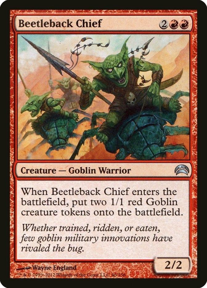 Magic: The Gathering MTG Single Beetleback Chief [Planechase 2012]