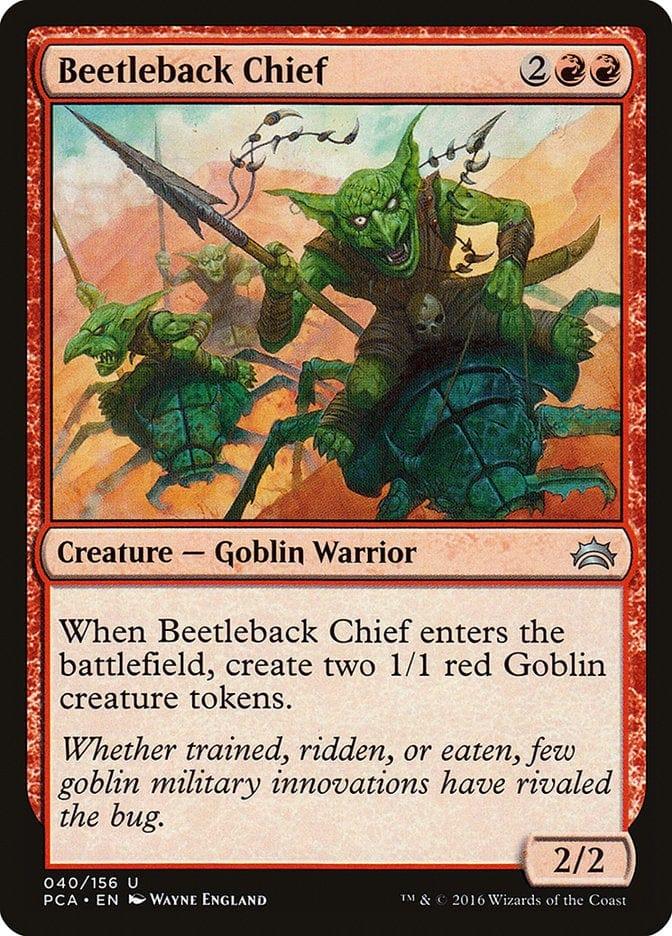 Magic: The Gathering MTG Single Beetleback Chief [Planechase Anthology]
