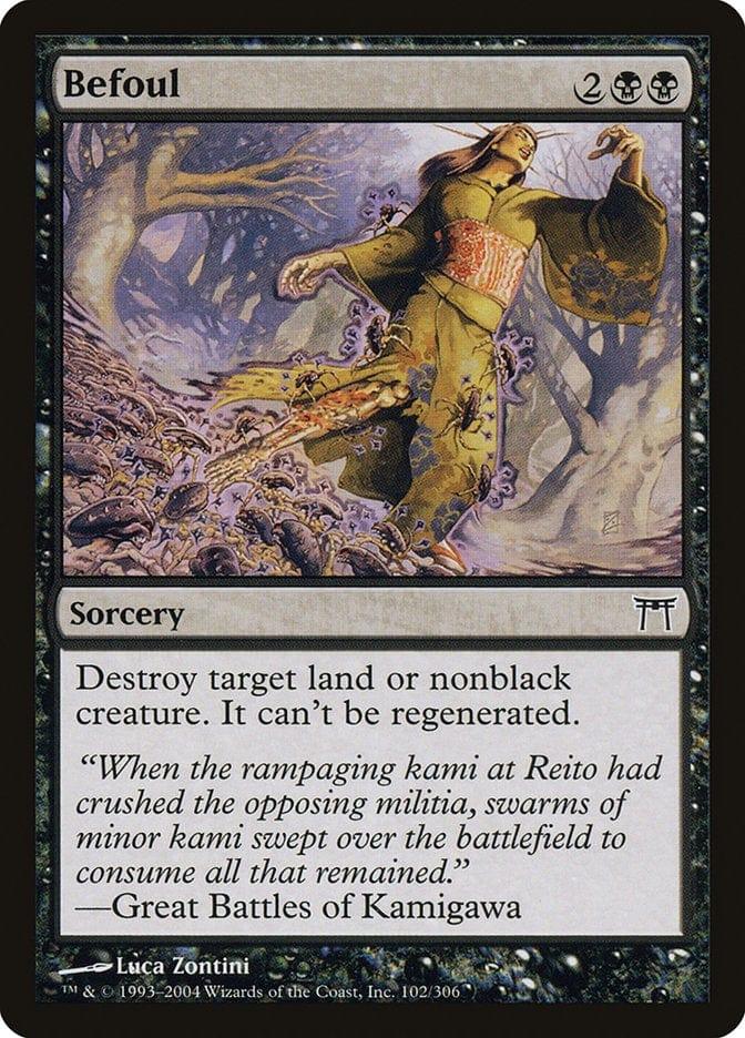 Magic: The Gathering MTG Single Befoul [Champions of Kamigawa]