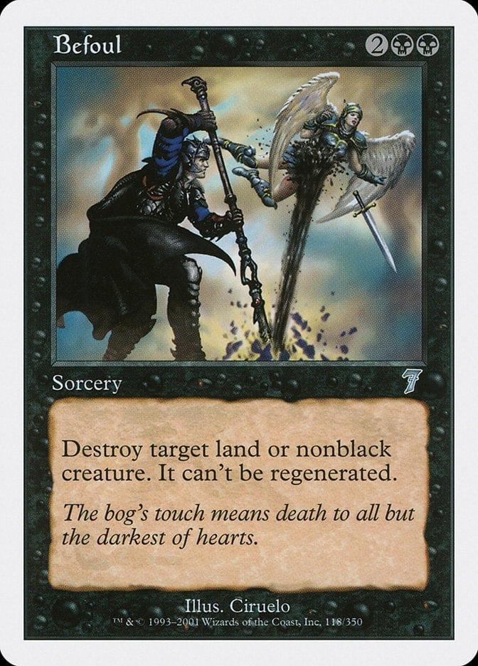 Magic: The Gathering MTG Single Befoul [Seventh Edition]