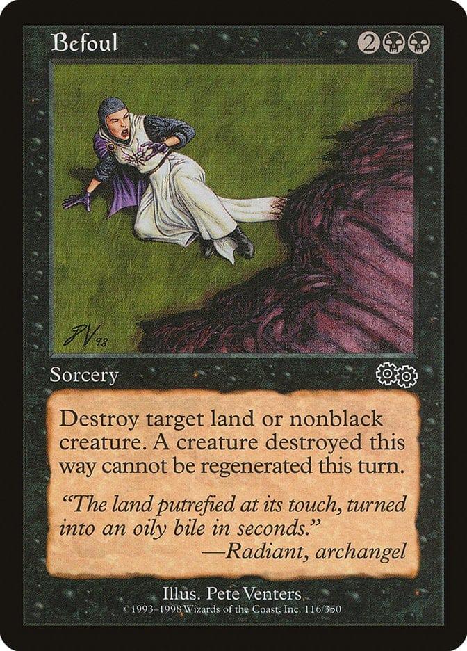 Magic: The Gathering MTG Single Befoul [Urza's Saga]