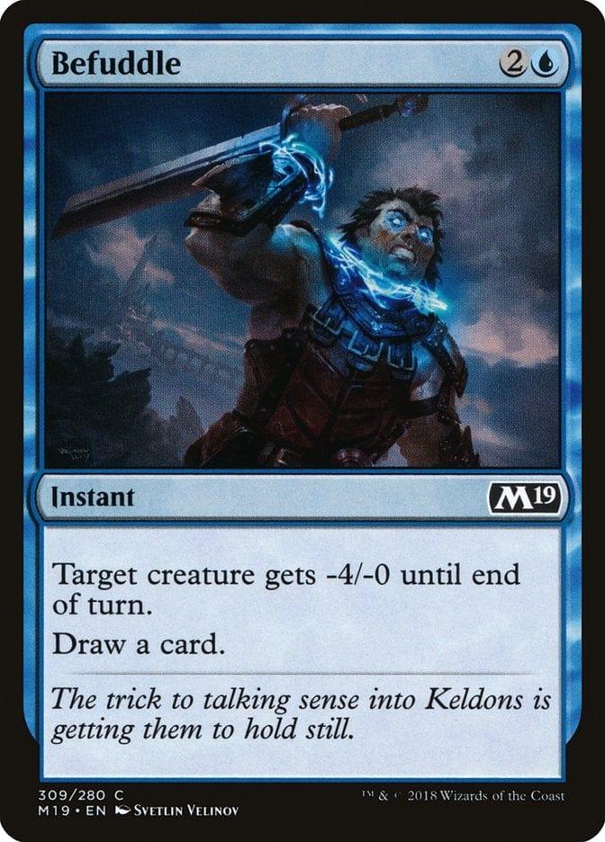 Magic: The Gathering MTG Single Befuddle [Core Set 2019]