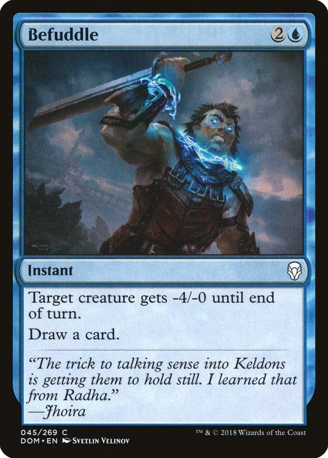 Magic: The Gathering MTG Single Befuddle [Dominaria]