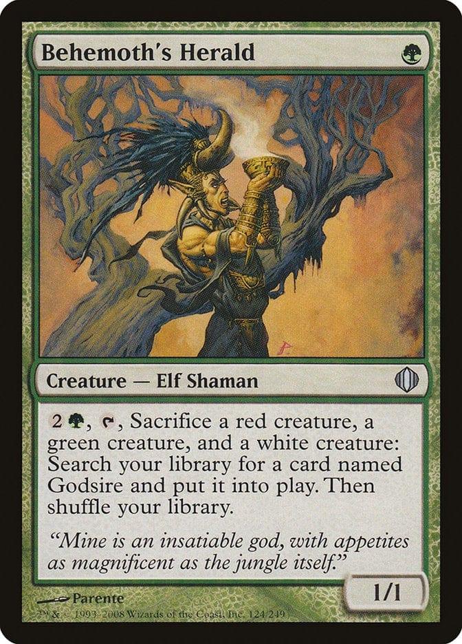 Magic: The Gathering MTG Single Behemoth's Herald [Shards of Alara]