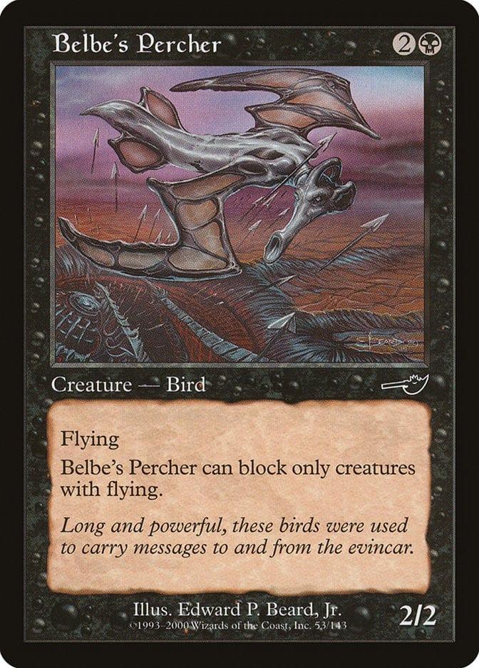 Magic: The Gathering MTG Single Belbe's Percher [Nemesis]