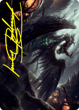 Magic: The Gathering MTG Single Beledros Witherbloom Art Card (Gold-Stamped Signature) [Strixhaven: School of Mages Art Series]