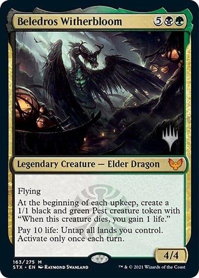 Magic: The Gathering MTG Single Beledros Witherbloom (Promo Pack) [Strixhaven: School of Mages Promos]