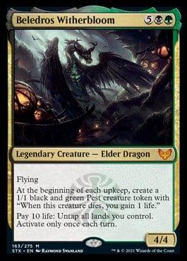 Magic: The Gathering MTG Single Beledros Witherbloom [Strixhaven: School of Mages]