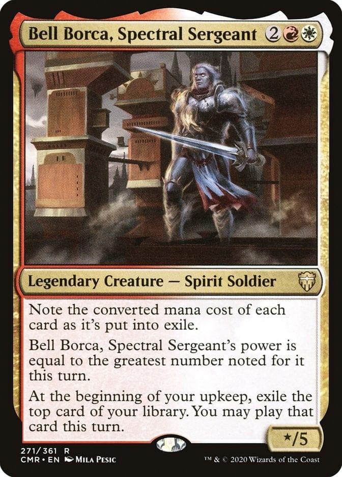 Magic: The Gathering MTG Single Bell Borca, Spectral Sergeant [Commander Legends]