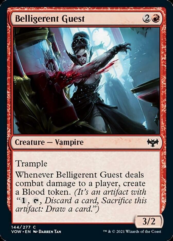 Magic: The Gathering MTG Single Belligerent Guest [Innistrad: Crimson Vow]