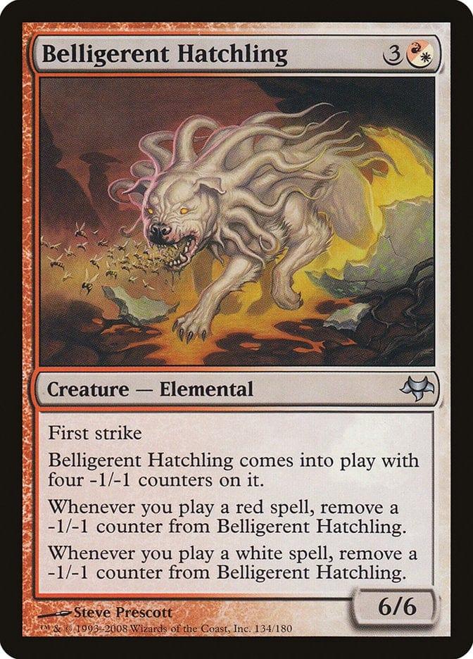 Magic: The Gathering MTG Single Belligerent Hatchling [Eventide]