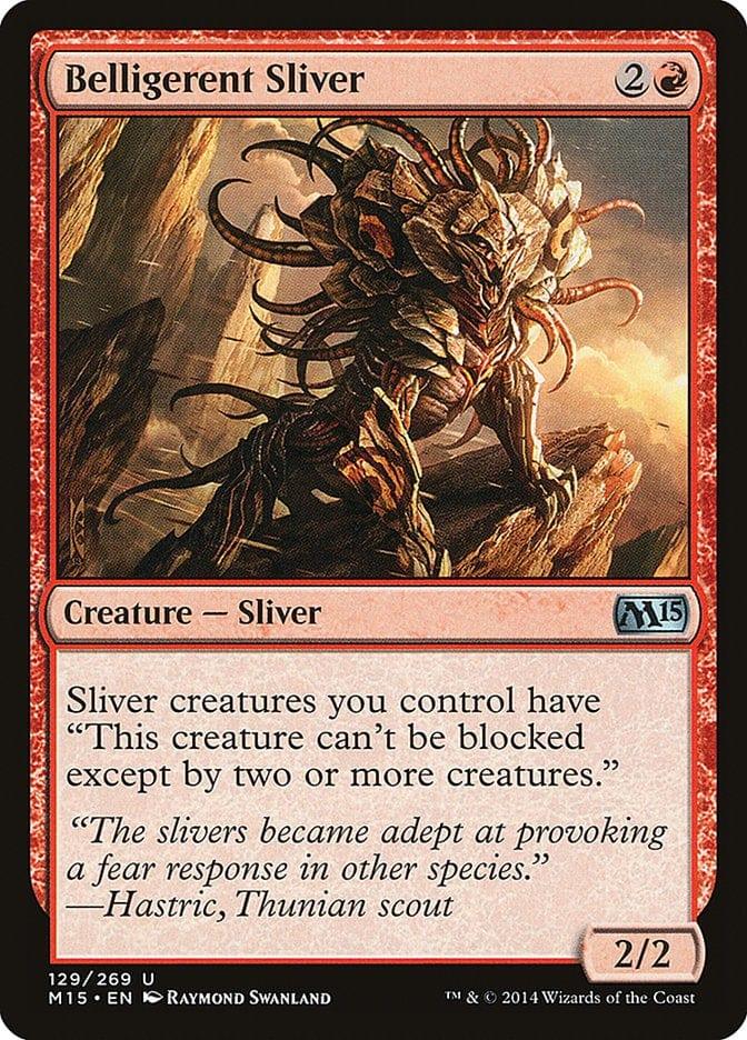 Magic: The Gathering MTG Single Belligerent Sliver [Magic 2015]