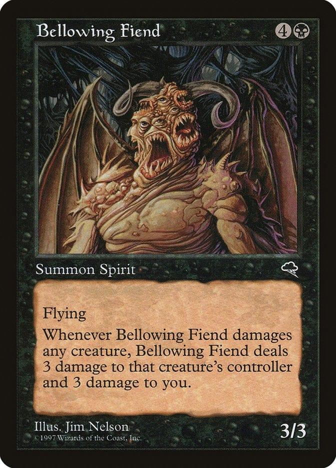 Magic: The Gathering MTG Single Bellowing Fiend [Tempest]