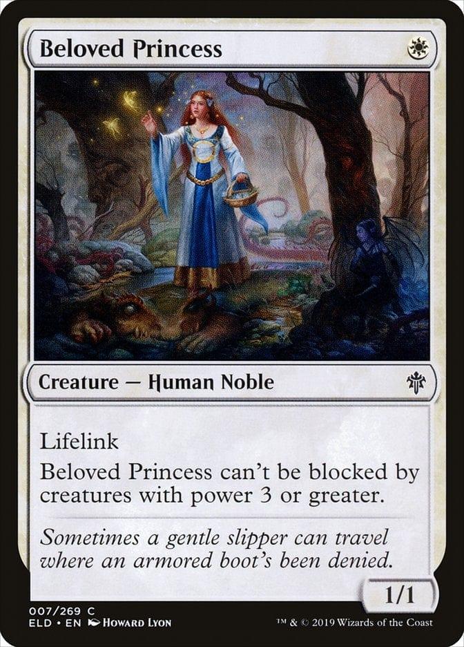 Magic: The Gathering MTG Single Beloved Princess [Throne of Eldraine]