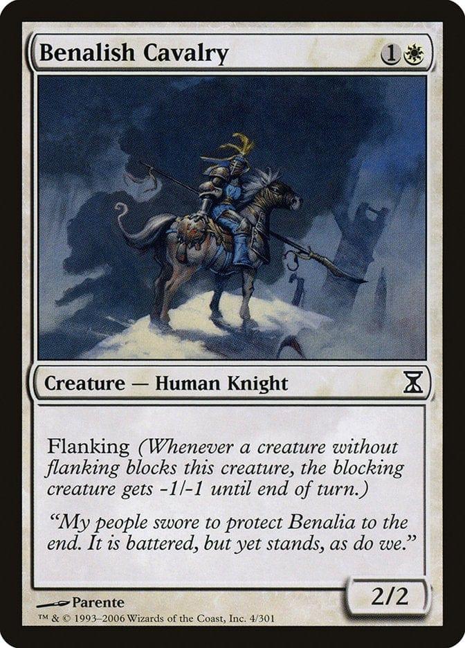 Magic: The Gathering MTG Single Benalish Cavalry [Time Spiral]