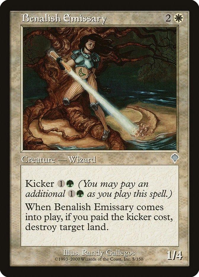 Magic: The Gathering MTG Single Benalish Emissary [Invasion]