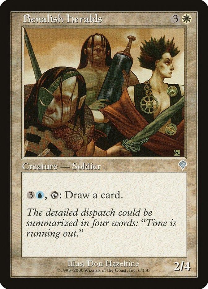Magic: The Gathering MTG Single Benalish Heralds [Invasion]