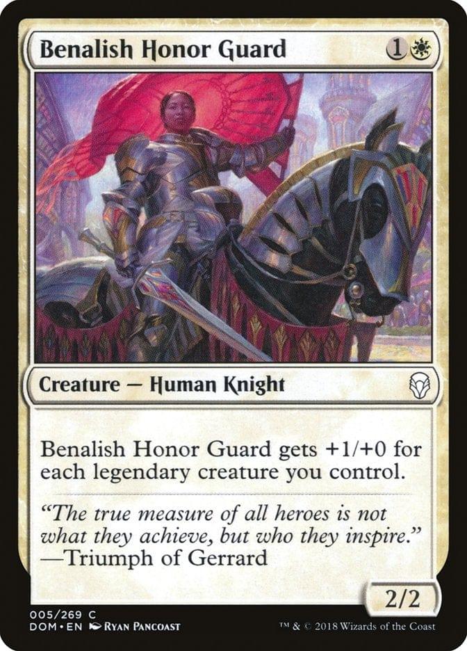 Magic: The Gathering MTG Single Benalish Honor Guard [Dominaria]