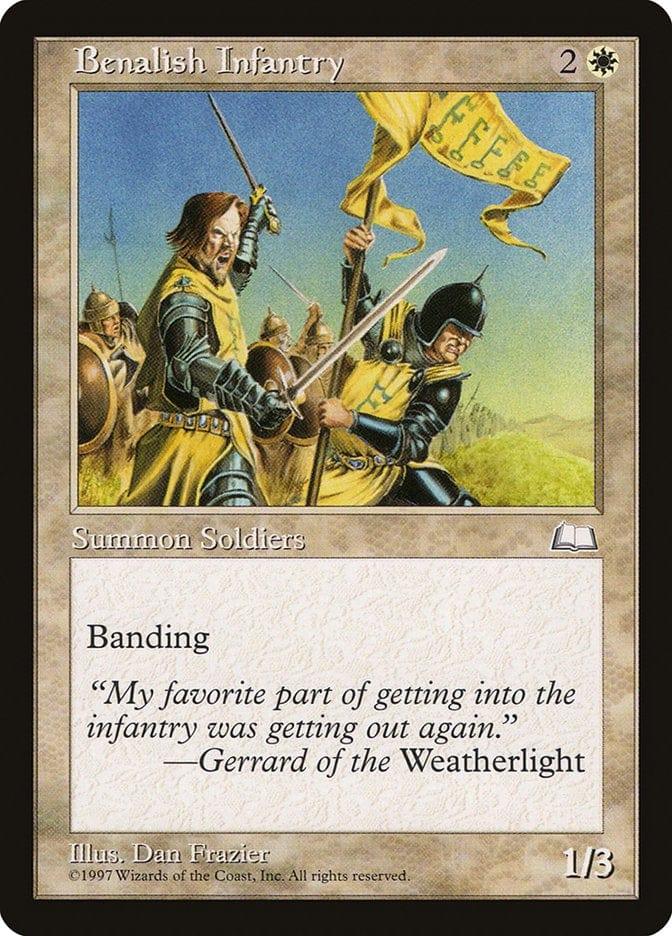 Magic: The Gathering MTG Single Benalish Infantry [Weatherlight]