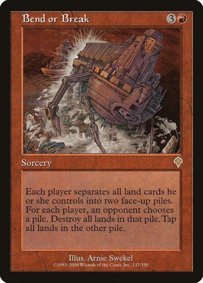 Magic: The Gathering MTG Single Bend or Break [Invasion]