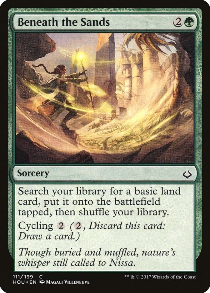 Magic: The Gathering MTG Single Beneath the Sands [Hour of Devastation]