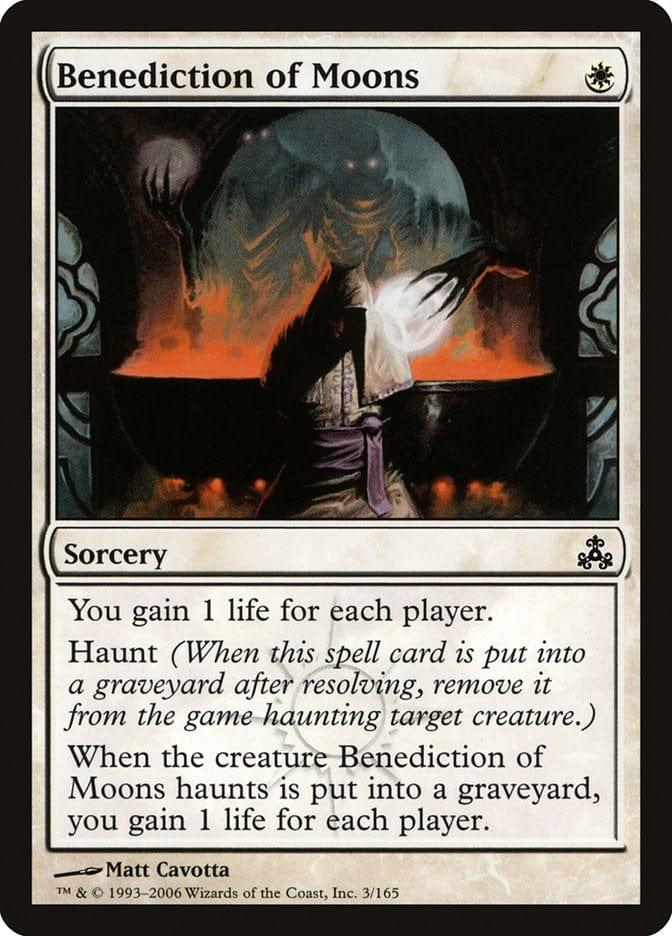 Magic: The Gathering MTG Single Benediction of Moons [Guildpact]