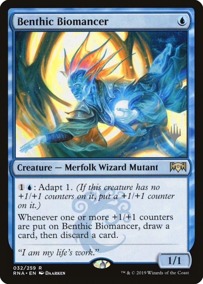 Magic: The Gathering MTG Single Benthic Biomancer (Promo Pack) [Ravnica Allegiance Promos]