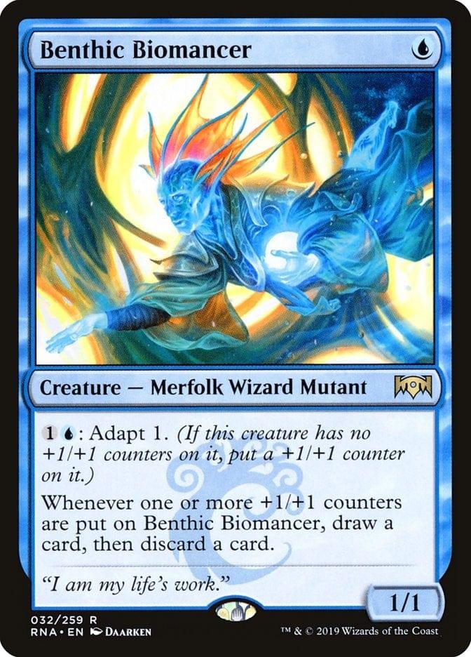 Magic: The Gathering MTG Single Benthic Biomancer [Ravnica Allegiance]