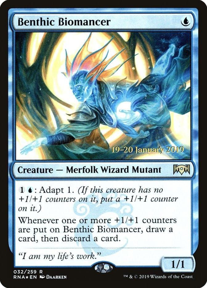 Magic: The Gathering MTG Single Benthic Biomancer [Ravnica Allegiance Prerelease Promos]